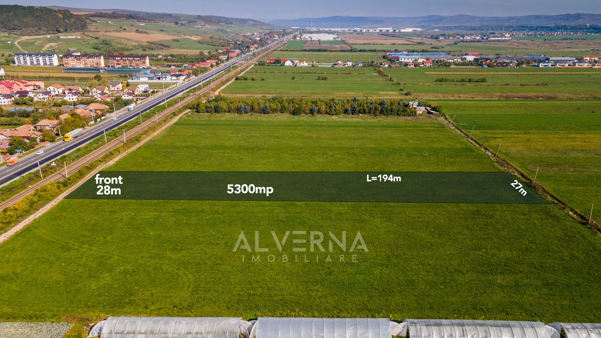 COMISION 0% - Teren intravilan - 5300mp - DN1C - Jucu de Mijloc - Poză 2
