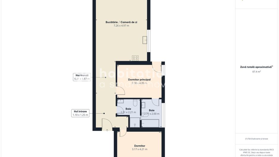 Rafinament și confort într-un duplex plan parter – zona Cora Ikea - Poză 32