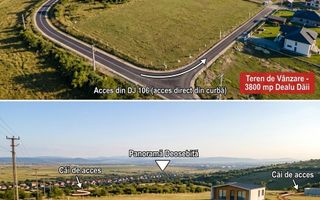 Teren extravilan agricol 3.800 mp | Bungard | 3 căi de acces - Poză 2
