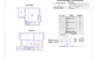 Apartament 16 – 4 camere – 124.2 mp – Terasă & Logie – Parter + Etaj 1 - Poză 1