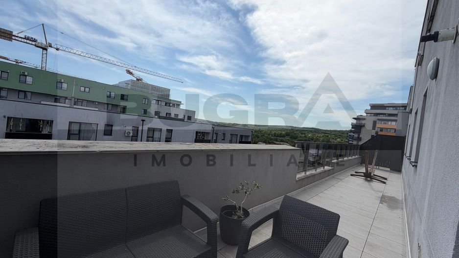 Penthouse 2 niveluri de 120mp, terase 60mp, parcare, zona Iulius Mall - Poză 25