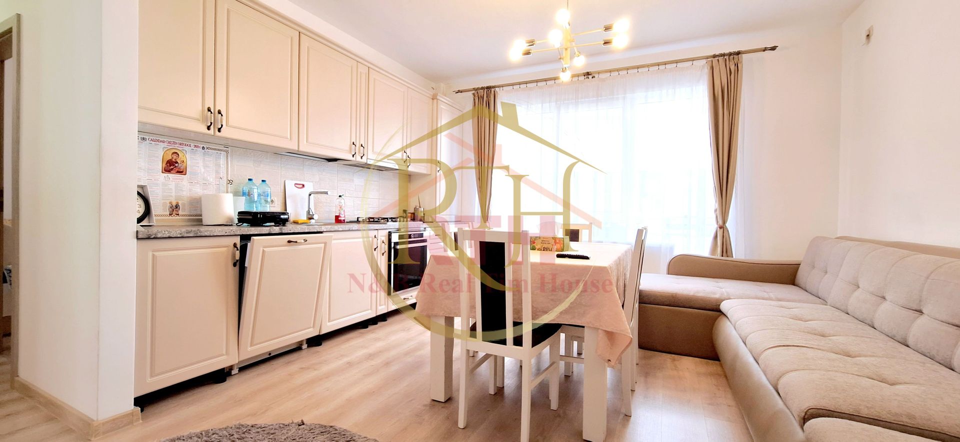 Vand apartament 3 camere mobilat si utilat, Giroc, Bulevardul Soarelui - Poză 8