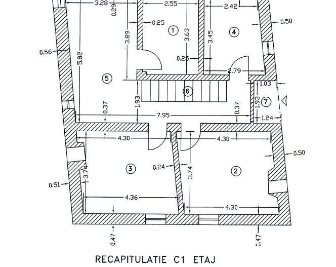 Casă modernă P+1 Tunari | 5 camere | 150 mp utili - Schiță 14