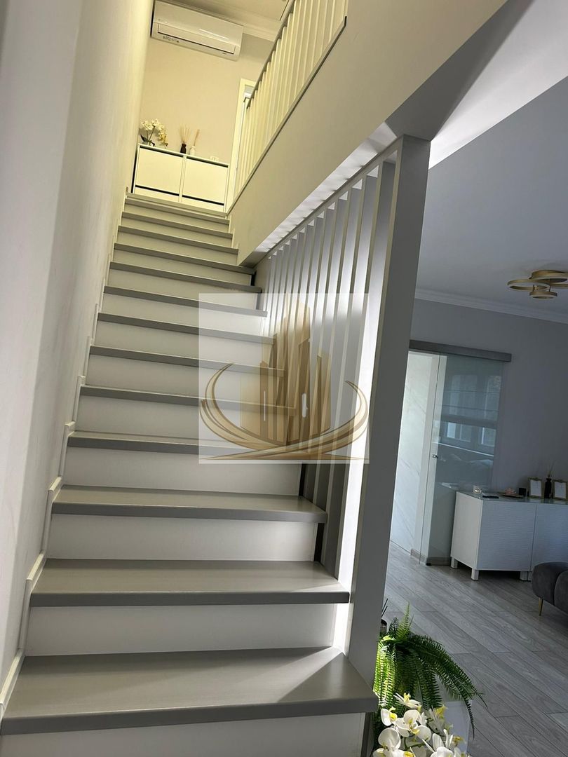 Casa in stil mediteranean, ultrafinisată 5 camere, 3 bai + curte. - Poză 35