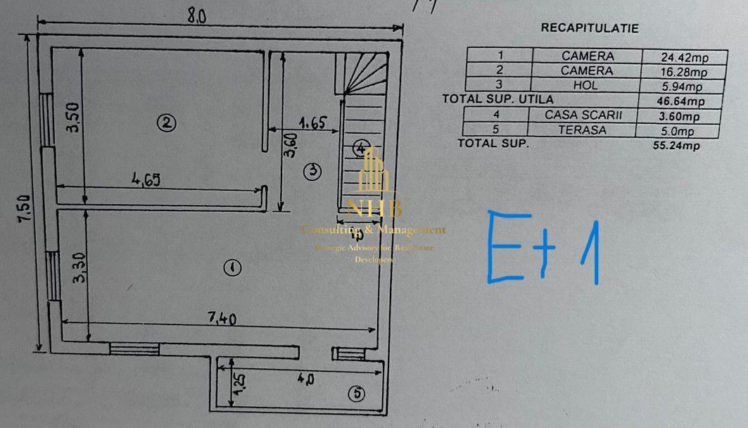 Casă D+P+E | Centrala proprie | 5 camere + 3 bai | Metrou Laminorului - Poză 11