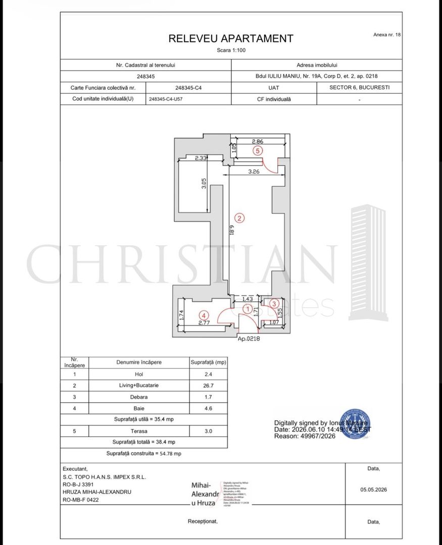 Garsonieră Finisată 39 mp - Smart Residence Lujerului Faza 2 - Poză 5