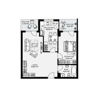 COMISION 0 %  Apartament 2 camere, Zona Iulius Mall - Poză 16