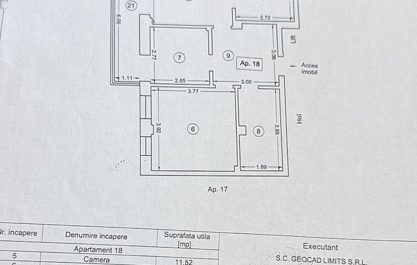 ENERGIA (COD 05) - Un apartament luminos, exact unde orașul se mișcă - Schiță 4