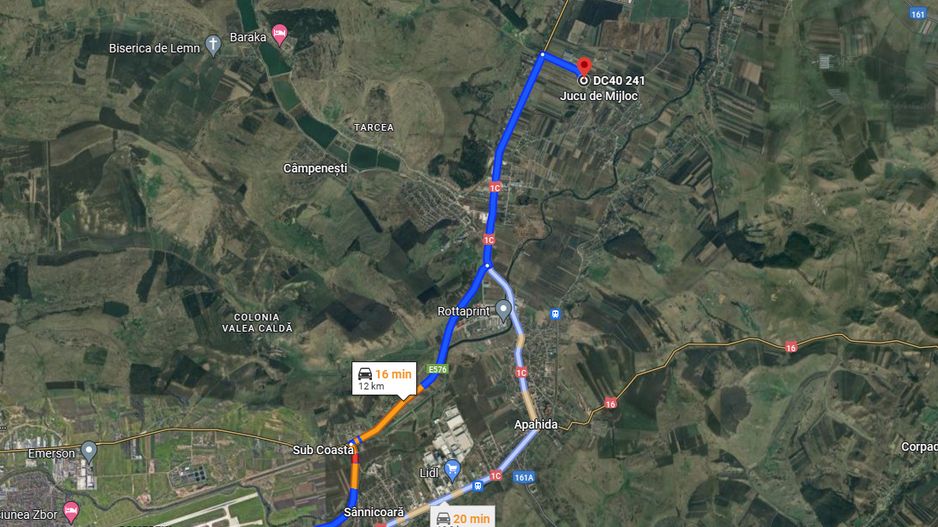 Teren 3800 mp Jucu | Str. Câmpiei | 42 €/mp | Dezvoltare - Poză 5