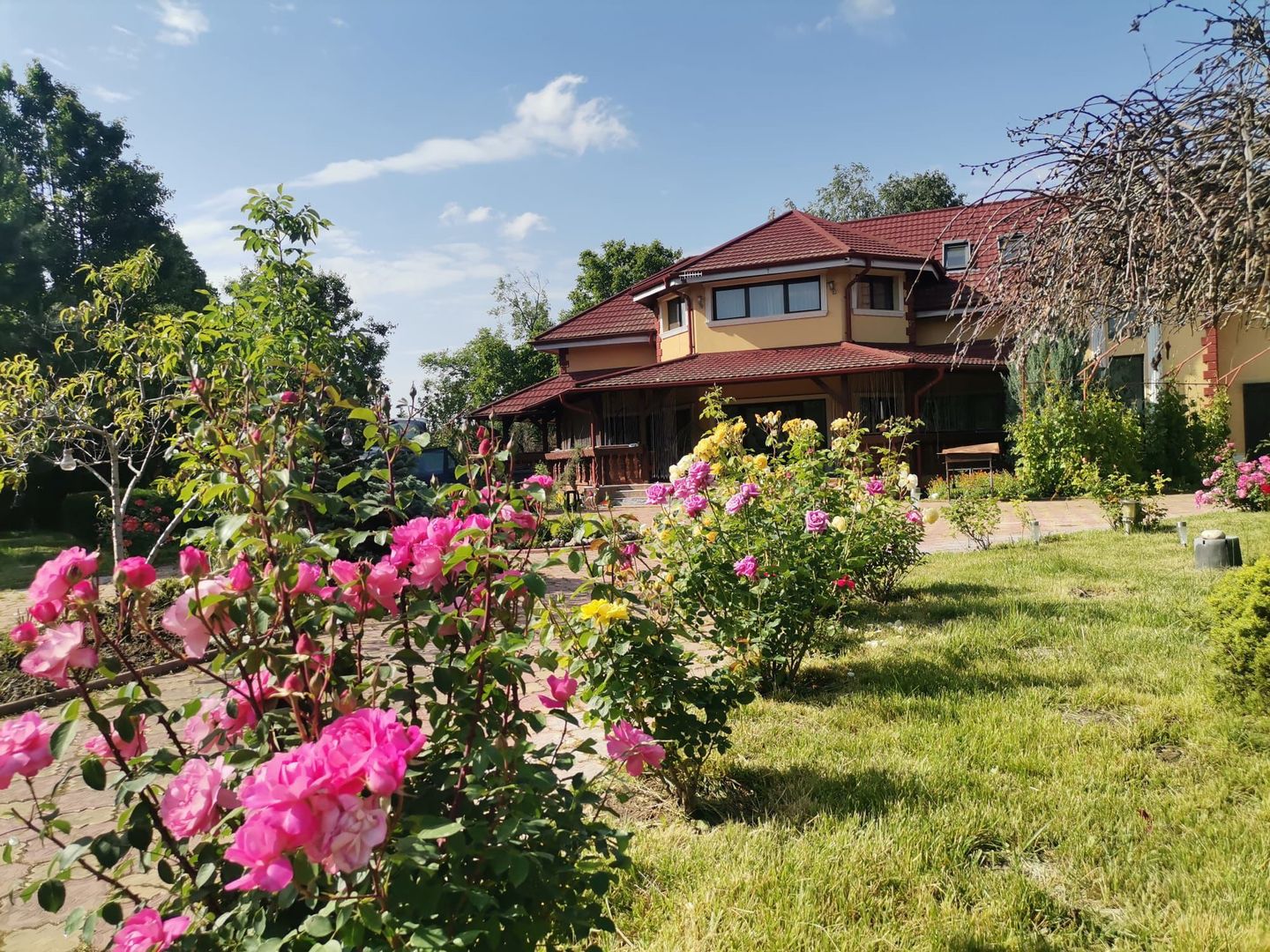 Vilă de lux mobilata/utilata cu terasa+foisor, garaj,gradina si livada - Poză 4