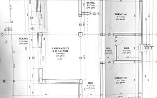 Casa pe parter-Teren 500mp-Bariera Valcii-constructie noua-Libera - Schiță 2