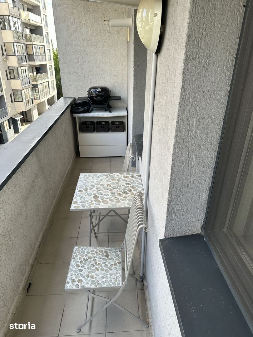 2 camere LUX  Ilioara Apartments, bloc 2017, centrală proprie, 2 balcoane - Poză 10