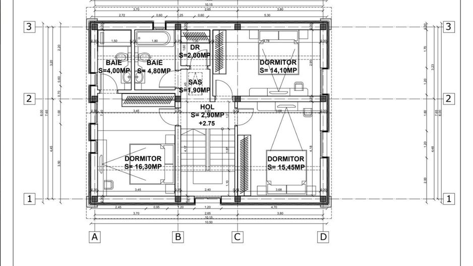 Casa individuala, teren 470 mp - in Talmaciu, Sibiu - Schiță 8