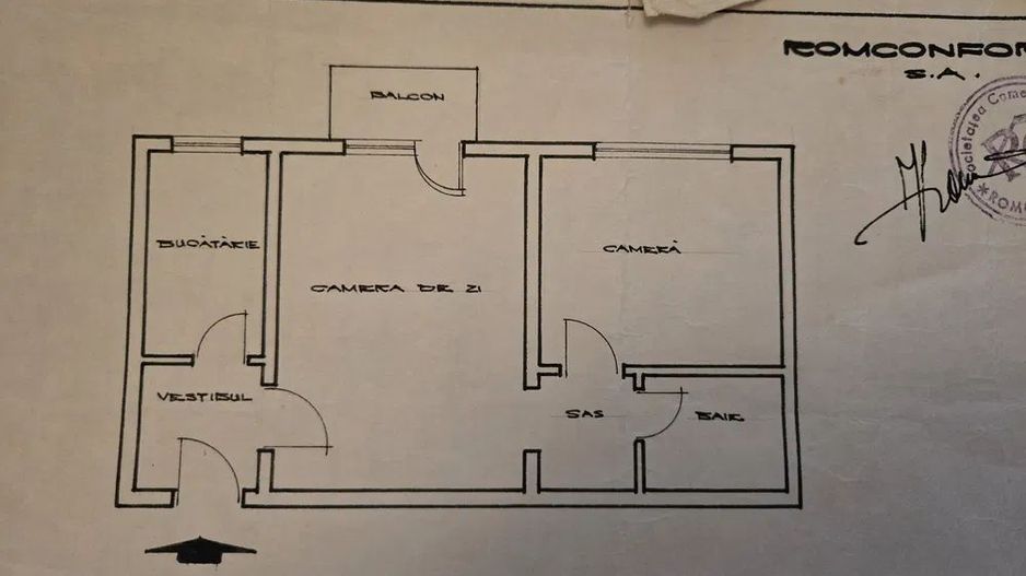 Apartament cu doua camere, Brancoveanu, 64.000€ - Poză 9