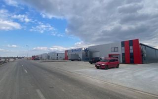 Hala cu rampa de inchiriat 593mp Parc TBM centura Chiajna Chitila - Poză 4