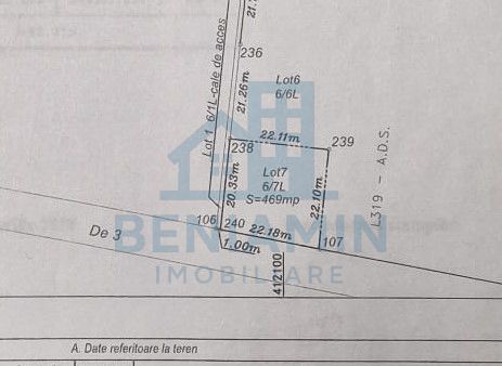 469mp Intravilat-Carcea-Zona noua de case-Apa-Curent-Gaze-Cnalizare - Poză 5