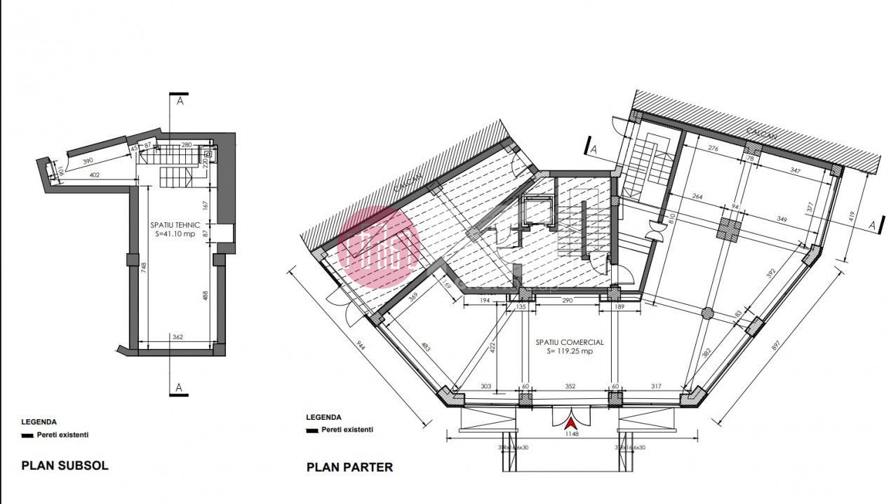 spatiu comercial- stradal- colt- splaiul Unirii- camera de comert - Poză 7