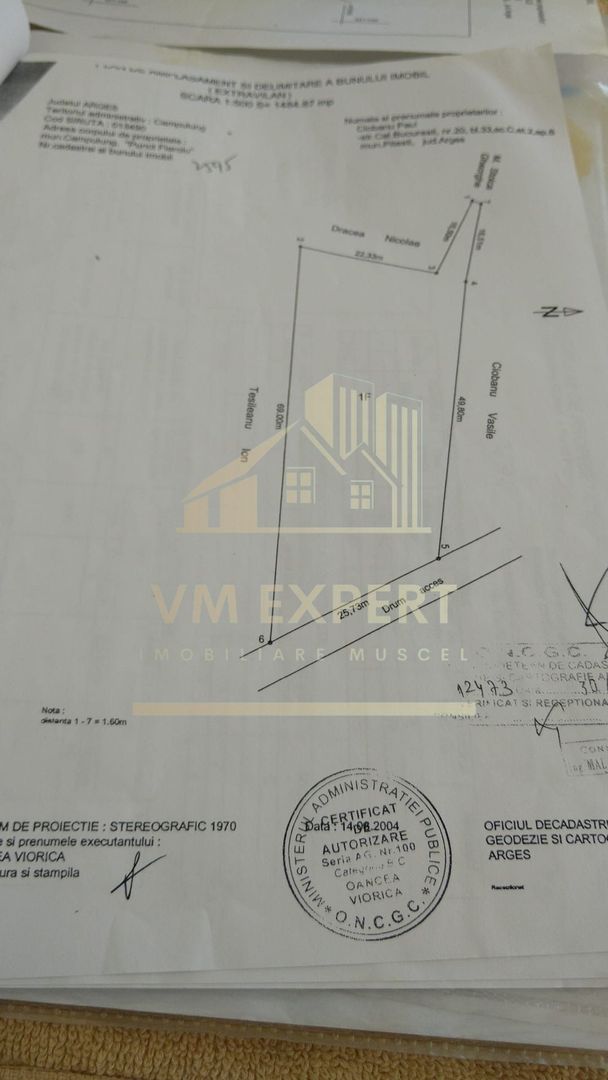 TEREN 1617 MP CAMPULUNG-MUSCEL - Poză 6