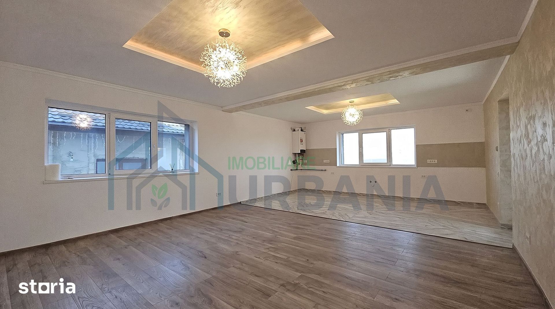 Casă nouă 2025, P+M, 5 camere, clasă energetică A, vedere lac, 500 mp – Ciurbești, Miroslava - Poză 7