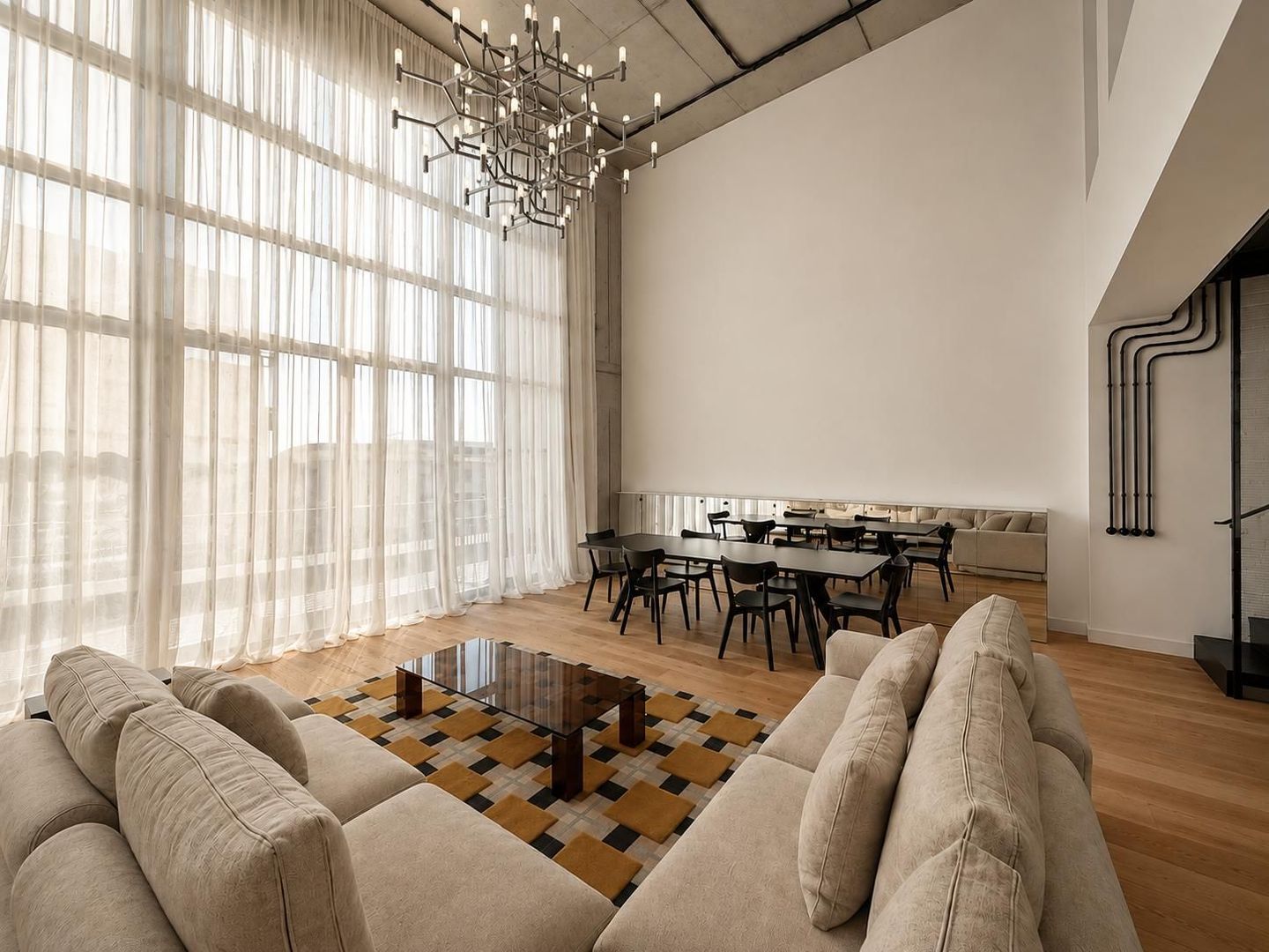 Loft industrial spectaculos | Design contemporan | Floreasca - Poză 2