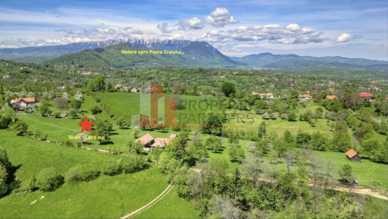 Teren 15.856 mp în Bran Sohodol | Ideal dezvoltare turistică - Poză 1