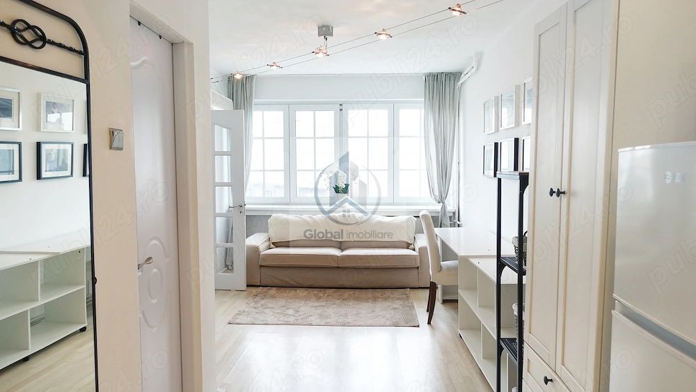 Studio de închiriat Cișmigiu | 37 mp | Centrală proprie - Poză 2