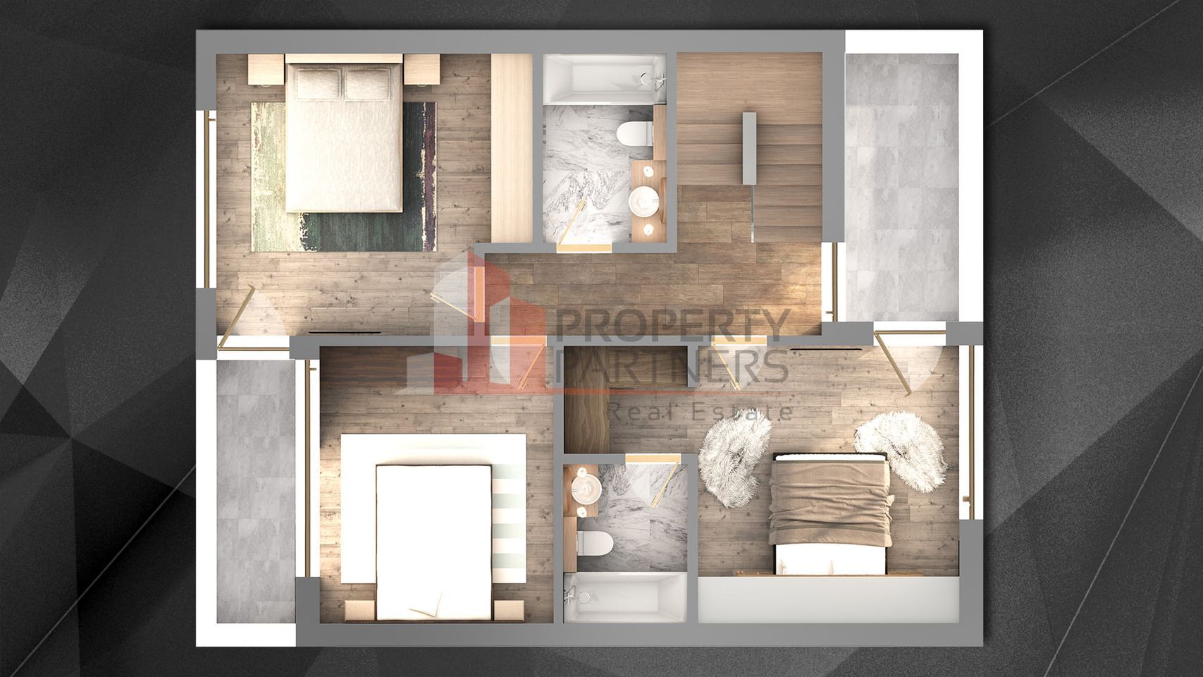 Smart house in Willow Residence, Voluntari. C23B - Schiță 18