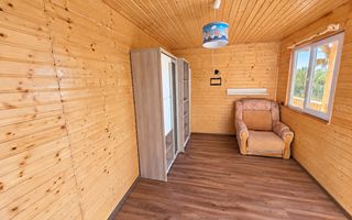 Cabană din lemn, 2 camere, panouri solare, teren 500 mp, Bărăbanț - Poză 10
