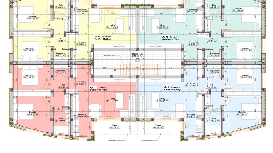 Apartament 3 camere, bloc nou,  Braytim, Comision 0% - Poză 16
