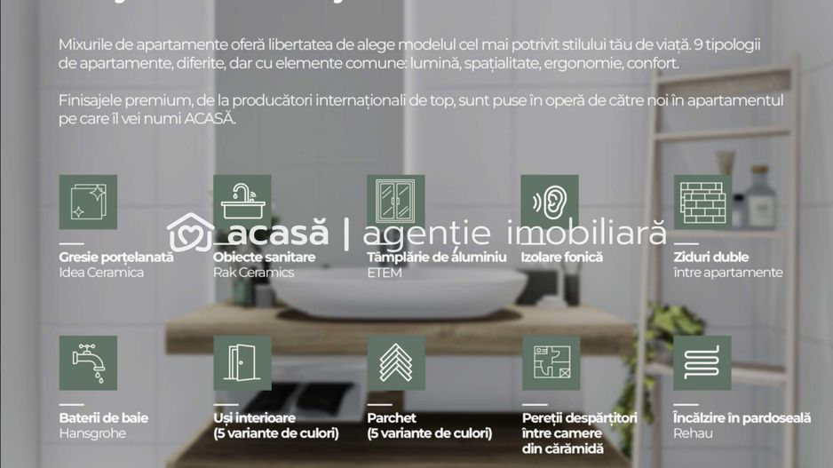 Apartament premium 3 camere în Timișoara cu  parcare subterană inclusă - Poză 6