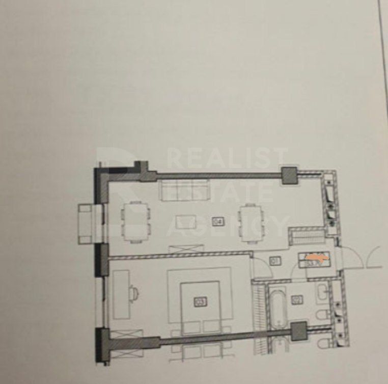 Vânzare, apartament, 1 cameră, bd. Renaşterii Naţionale, Râșcani - Poză 2