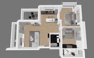 Penthouse cu Vedere Panoramica si Linistea Padurii | Terra, Floresti - Poză 3