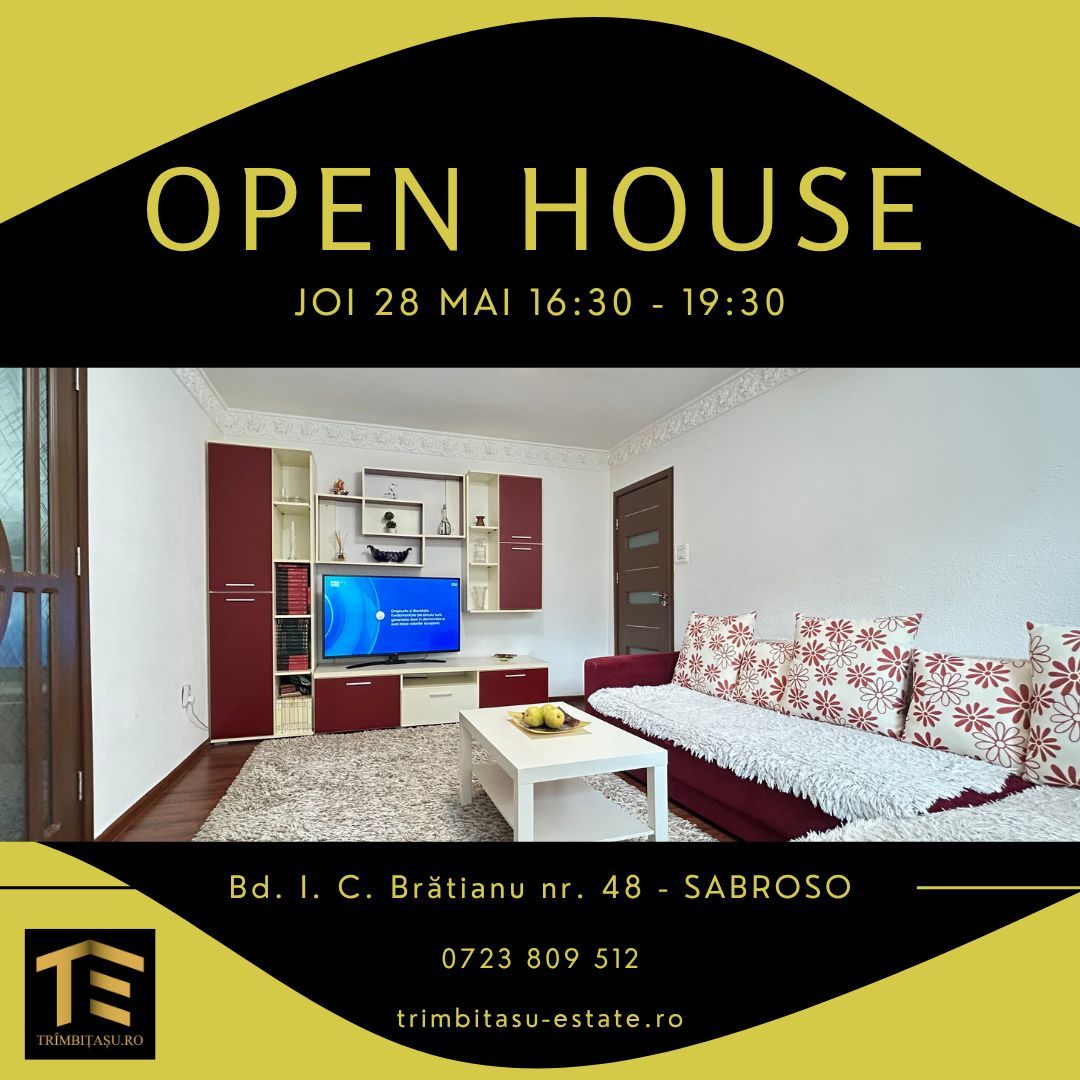 Apartament 2 camere | Bratianu-Sabroso | mobilat utilat | loc parcare - Poză 1
