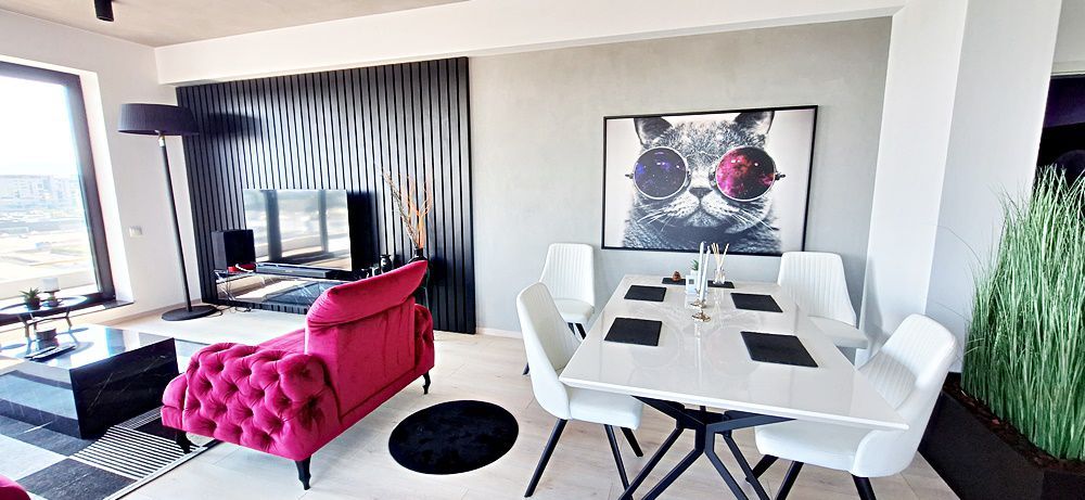 Penthouse cu terasa si jacuzzi in zona Coresi 2000 euro/luna - Poză 2