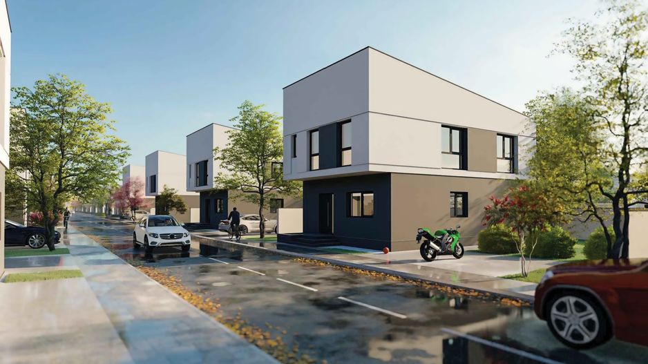 VILA INDIVIDUALA CU GRADINA SI FINISAJE MODERNE | TUNARI - Poză 2