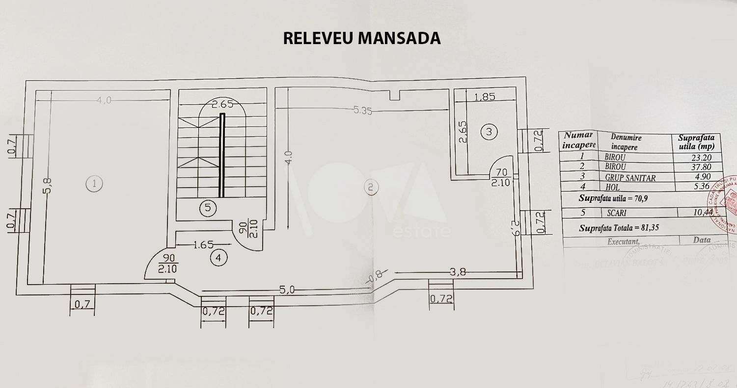 De închiriat: clădire de birouri P+1+M - Metrou Nicolae Grigorescu - Poză 6