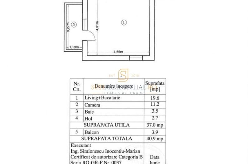 Apartament 2 camere tip studio | Mobilat si utilat |Aparatorii Patriei - Poză 7