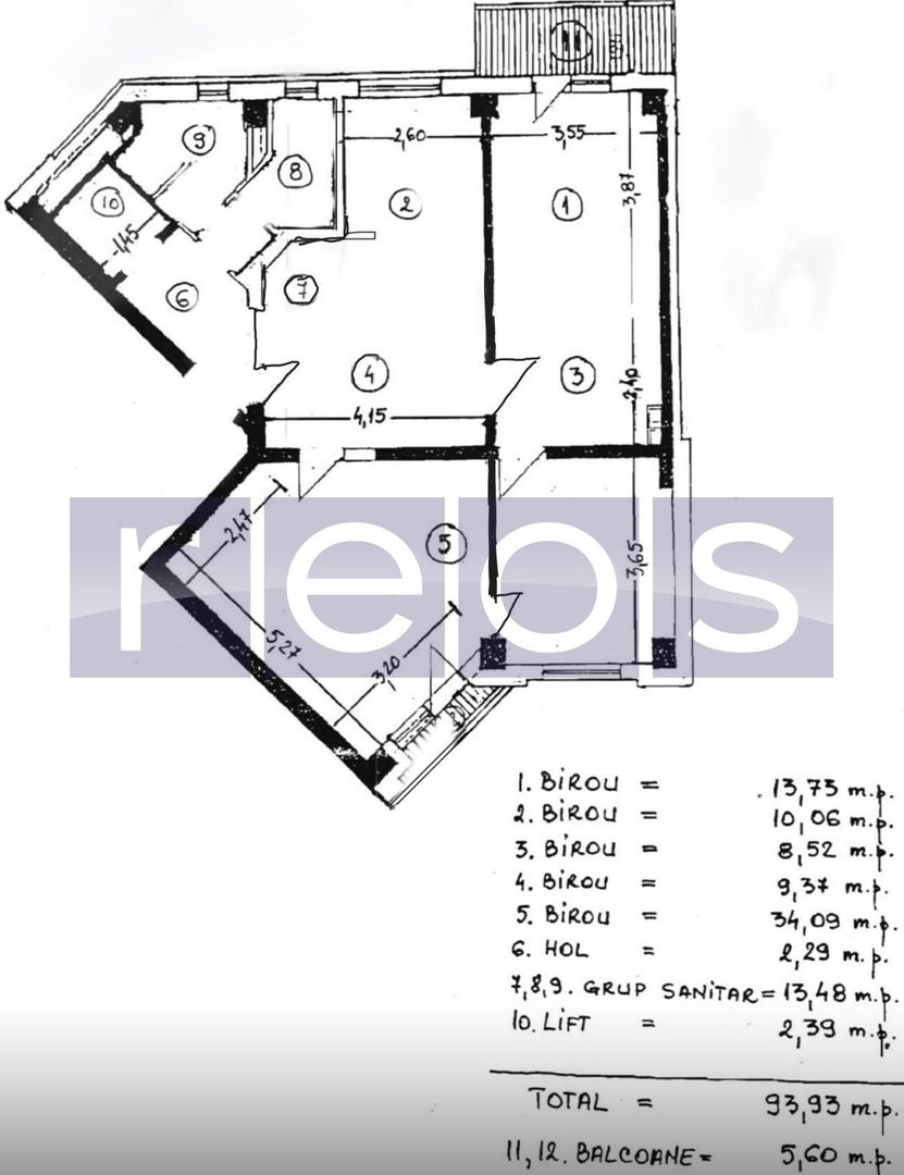 SPATIU INCHIRIERE | 3 CAMERE | ZONA NATIUNILE UNITE - Poză 13