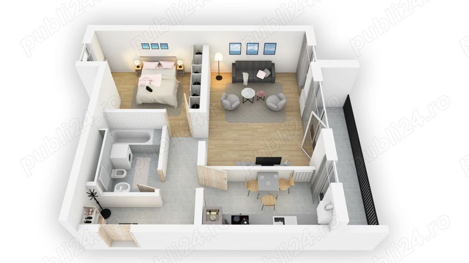 Apartament 2 camere in bloc nou - zona Bucovina - Poză 2