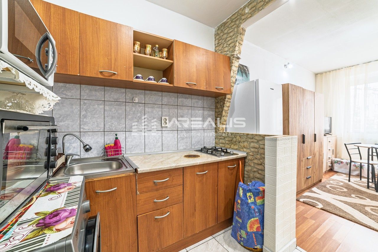 VÂNDUT!!! Garsonieră gata de locuit –Zona UTA, COMISION 0 - Poză 5