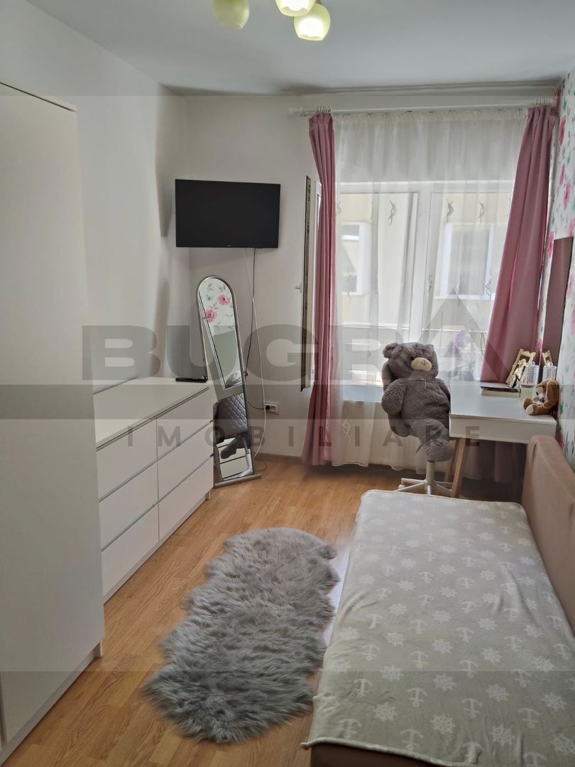 Apartament de 3 camere, modern, 63mp, parcare, zona Penny Apahida - Poză 6