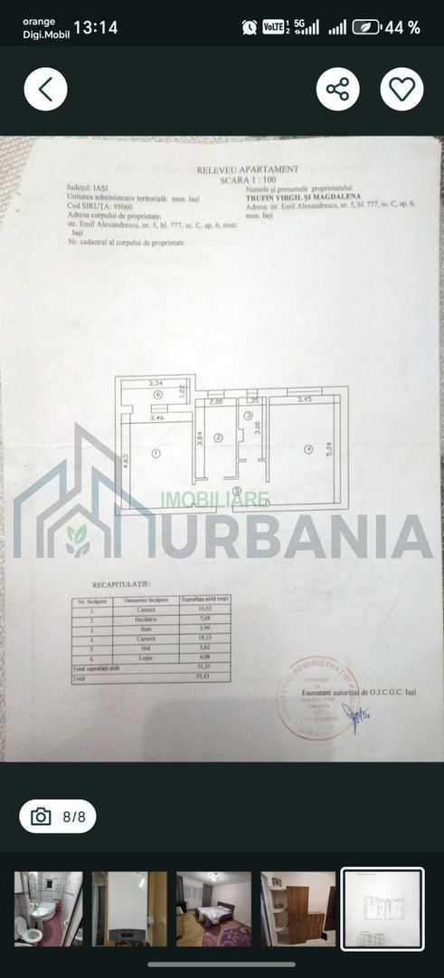 Apartament de vânzare, 2 camere, zona Frumoasa, Iași - Poză 8