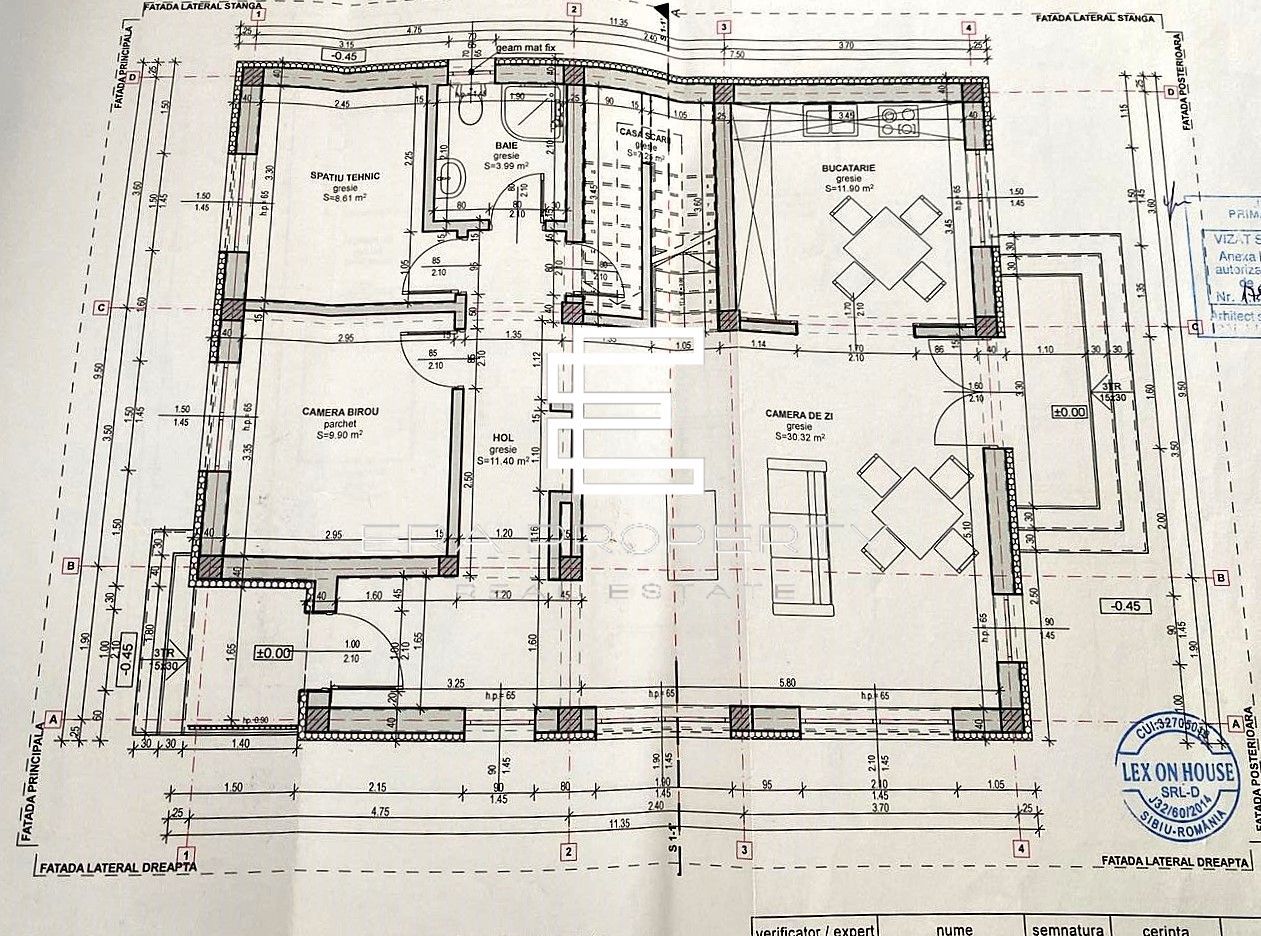 Casă single modern amenajata- panouri fotovoltaice –Cartierul Primaverii Sibiu - Schiță 20
