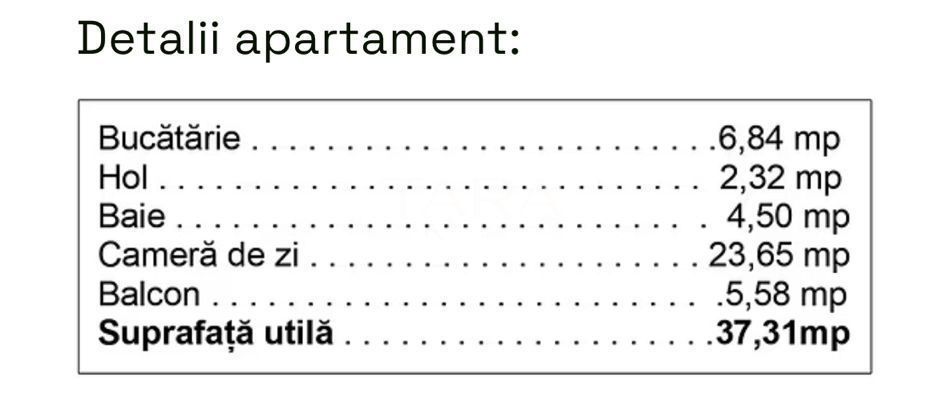 Apartament de o camera semifinisat-INTRE LACURI - Poză 2