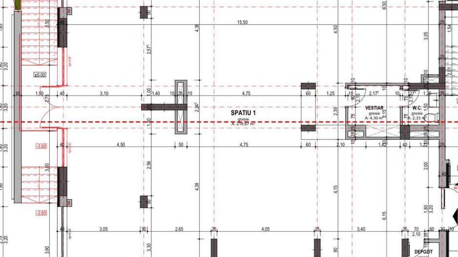 Spatiu comercial nou 235 mp de vanzare in Baile Felix - Schiță 3