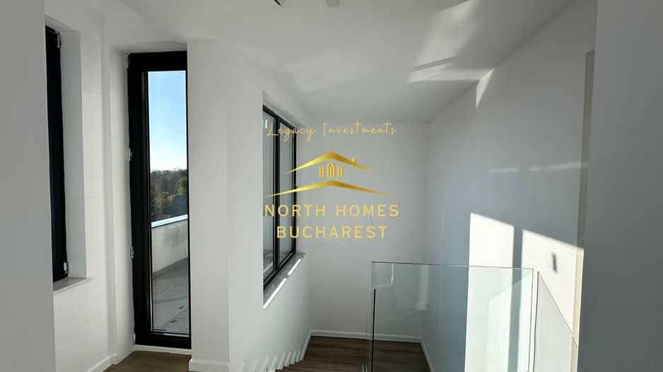 Vilă/Duplex nemobilata  cu 5 camere de inchiriat în zona Pipera - Poză 8