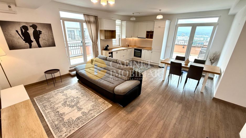 PENTHOUSE Complex Newton, 3 camere, Smart system, mobilat + parcare subterana - Poză 1