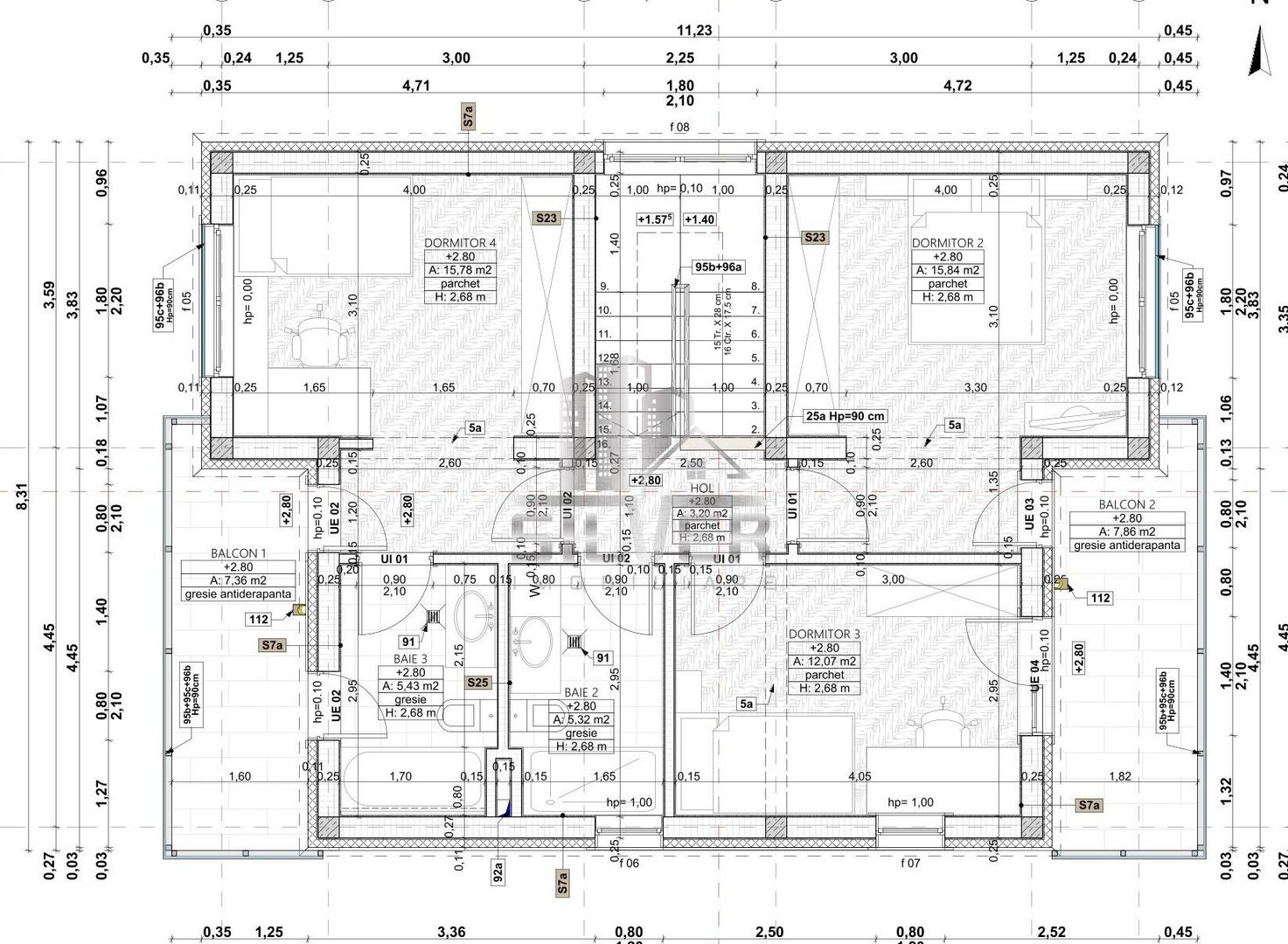 Casa in curs de construire/Teren 450 mp/VANZARE PF. - Poză 3