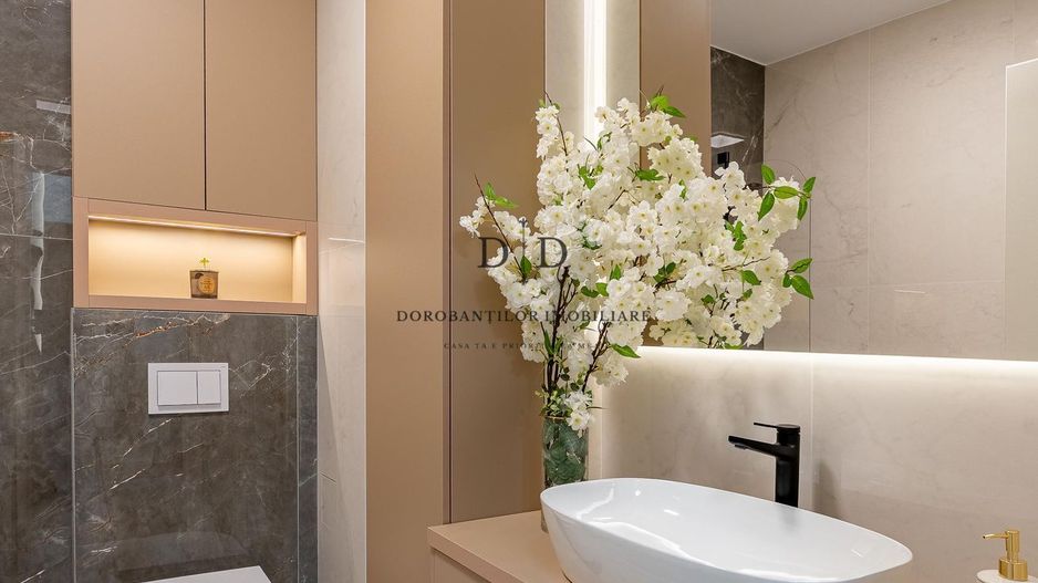 Apartament 3 camere de vanzare-parcare-LUX-Floresti-zona cartier Terra - Poză 12