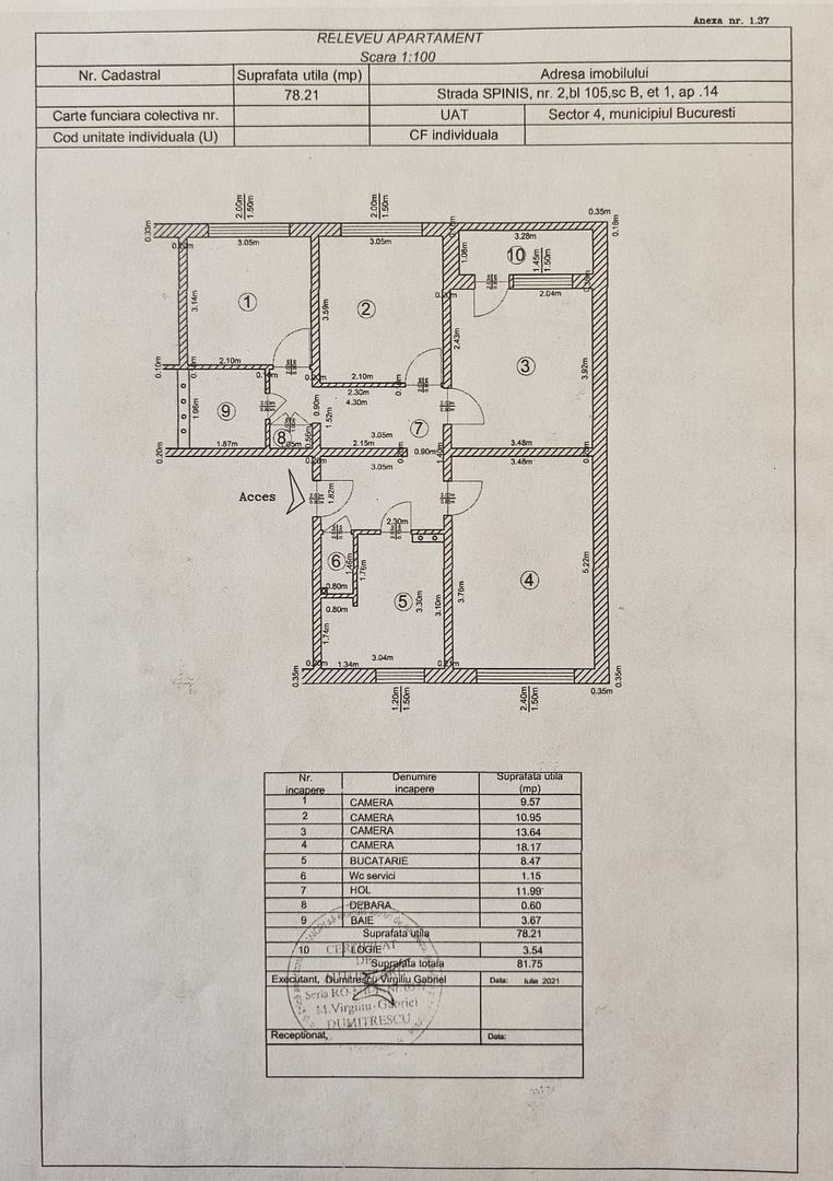 De vanzare apartament cu 4 camere , Soseaua Giurgiului sector4 - Poză 10